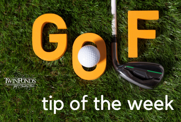 Golf Tip oF the Week